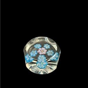 Perthshire PP14 "G" Limited Edition Faceted Millefiori Cluster Paperweight 1975